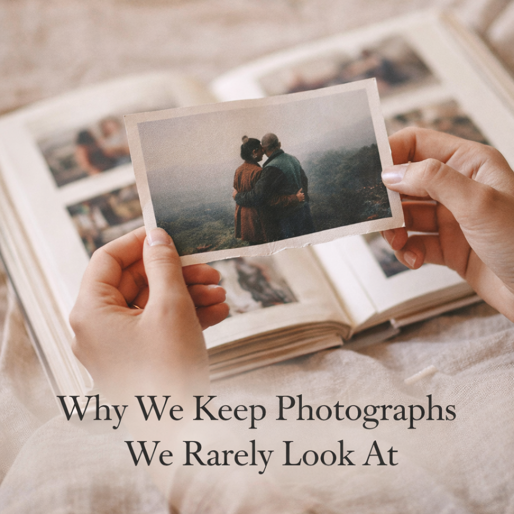 Why We Keep Photographs We Rarely Look At